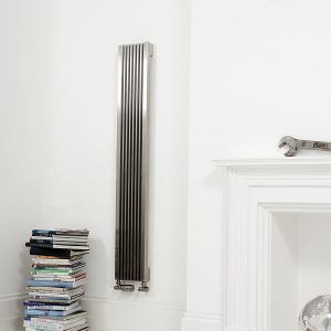 Stria Paslanmaz Dizayn Radyatör 1500 X 225 - SATİNE