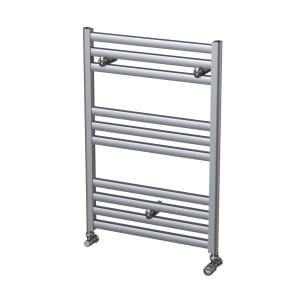 Banio Alüminyum Havlupan 700 mm - 485 mm (Aks:460 mm) - Mat Eloksal (0010)