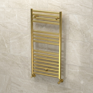Banio Alüminyum Havlupan 1000 mm - 485 mm (Aks:460 mm) - Gold Kaplama
