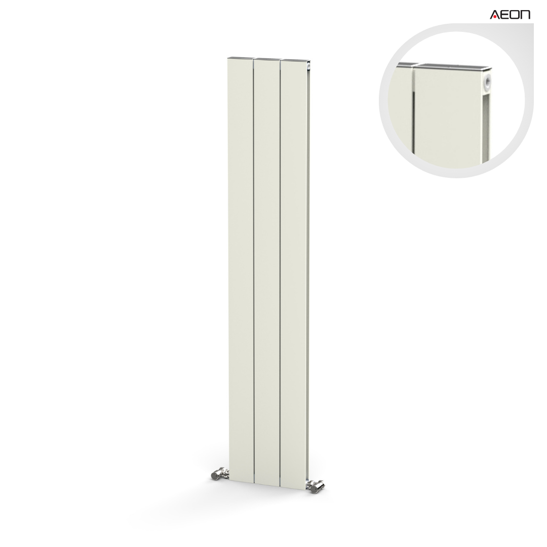 Juno Alüminyum Radyatör 1500 mm - 300 mm (3 Dilim) - Beyaz (RAL9010)