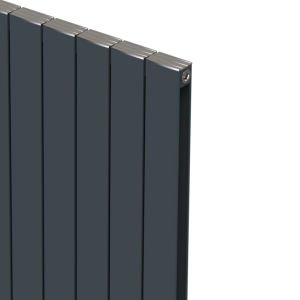 Smyrna Alüminyum Radyatör Antrasit (RAL7016) - 2000 mm - 485 mm (7 Dilim)