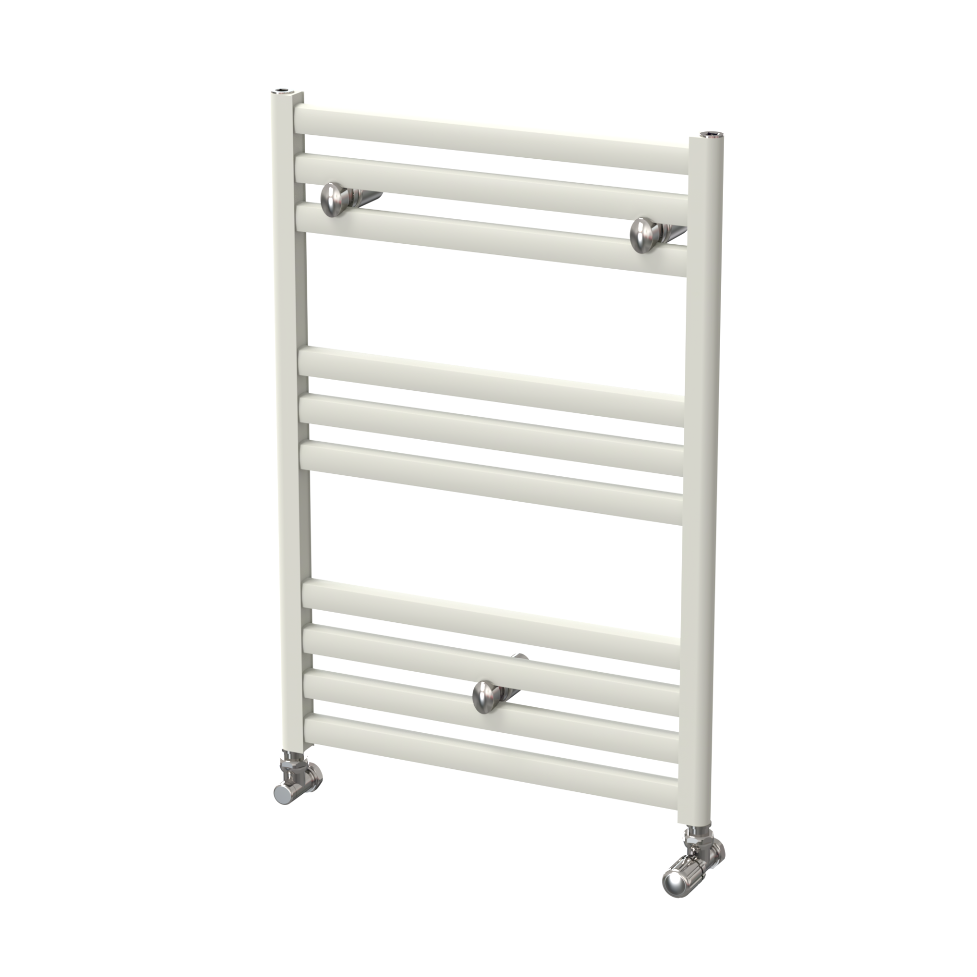 Banio Alüminyum Havlupan Beyaz (RAL9010) - 700 mm - 485 mm (Aks:460 mm)