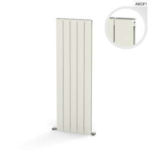 Juno Alüminyum Radyatör 1500 mm - 500 mm (5 Dilim) - Beyaz (RAL9010)