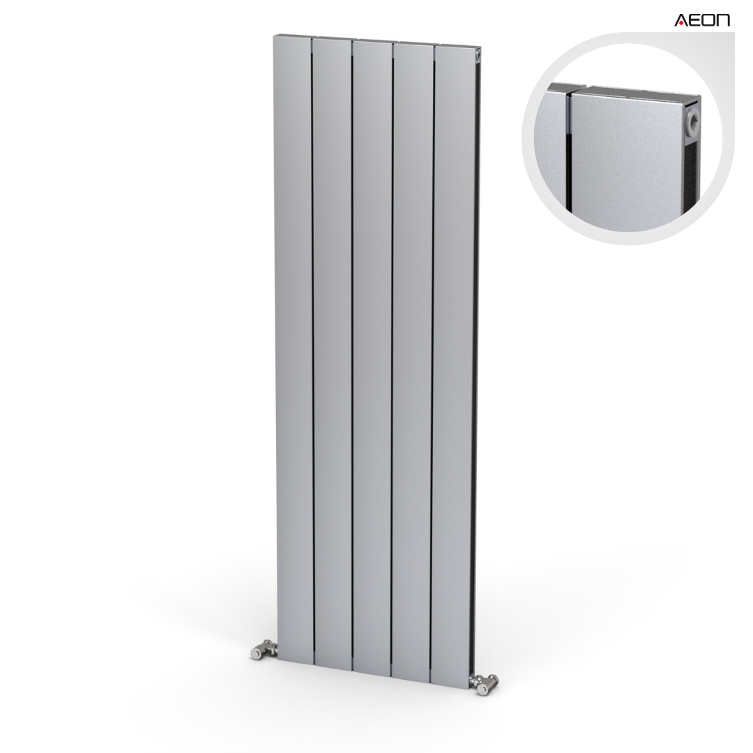 Juno Alüminyum Radyatör 1500 mm - 500 mm (5 Dilim) - Mat Eloksal (0010)