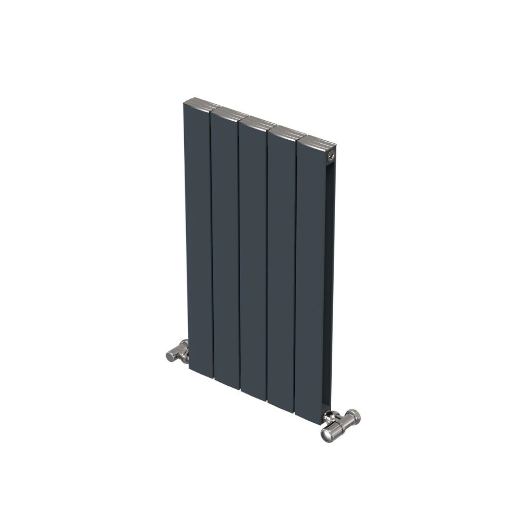 Smyrna Alüminyum Radyatör Antrasit (RAL7016) - 600 mm - 345 mm (5 Dilim)
