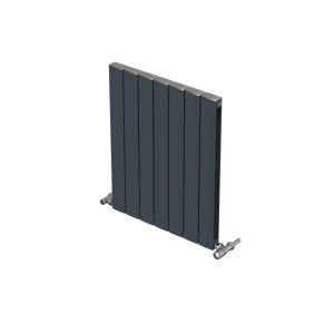 Smyrna Alüminyum Radyatör Antrasit (RAL7016) - 600 mm - 485 mm (7 Dilim)