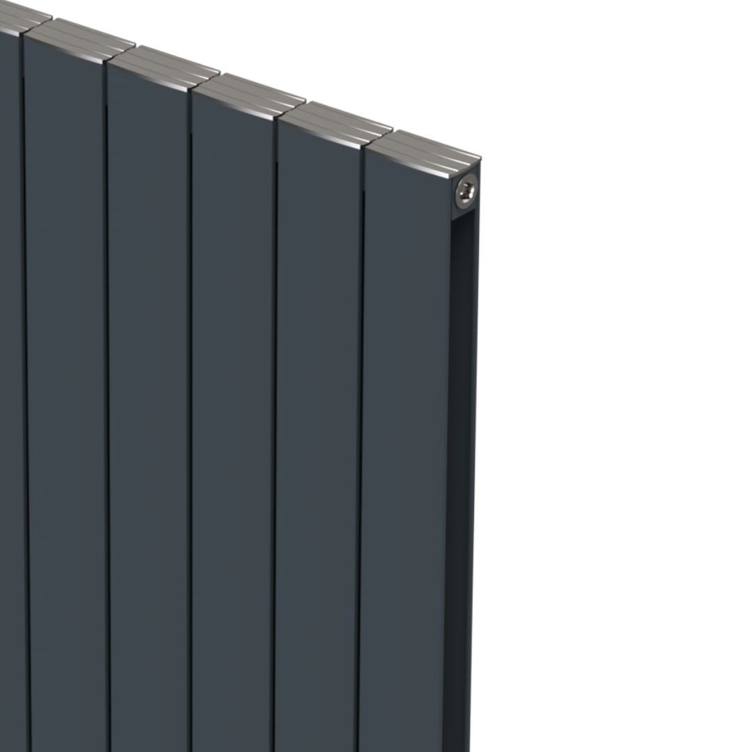 Smyrna Alüminyum Radyatör Antrasit (RAL7016) - 600 mm - 1395 mm (20 Dilim)