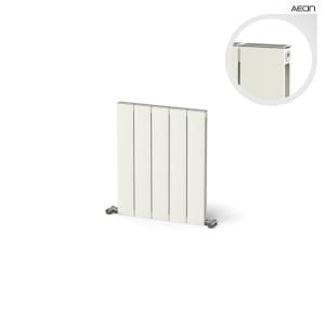 Juno Alüminyum Radyatör 600 mm - 500 mm (5 Dilim) - Beyaz (RAL9010)