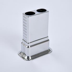 AYARLI ÇİFTLİ PLASTİK 10-15 KROM KARE BORU GİZLEME