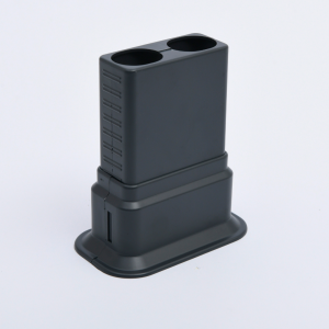 AYARLI ÇİFTLİ PLASTİK 10-15 7016 ANTRASİT MAT KARE BORU GİZLEME