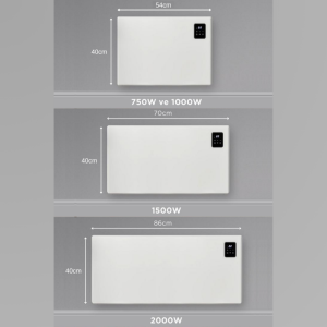 A-LINE Elektrikli Wifi Konvektör Panel Isıtıcı