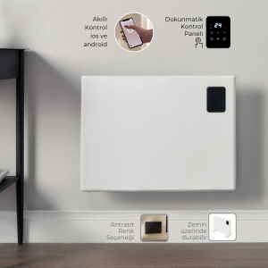 A-LINE Elektrikli Wifi Konvektör Panel Isıtıcı