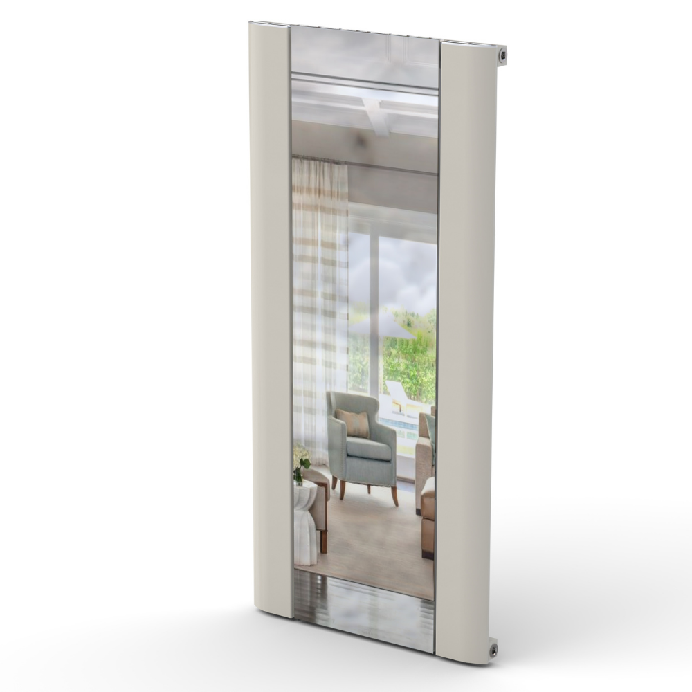 Miranda Aynalı Alüminyum Radyatör Beyaz (RAL9010) - 1750 mm - 470 mm