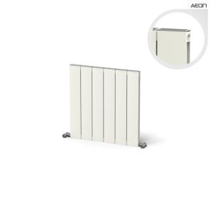 Juno Alüminyum Radyatör 600 mm - 600 mm (6 Dilim) - Beyaz (RAL9010)