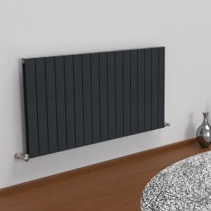 Smyrna Alüminyum Radyatör Antrasit (RAL7016) - 600 mm - 1185 mm (17 Dilim)