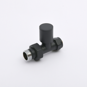 DÜZ VANA METAL VOLANLI ANTRASİT 7016 MAT PE-X 16*2