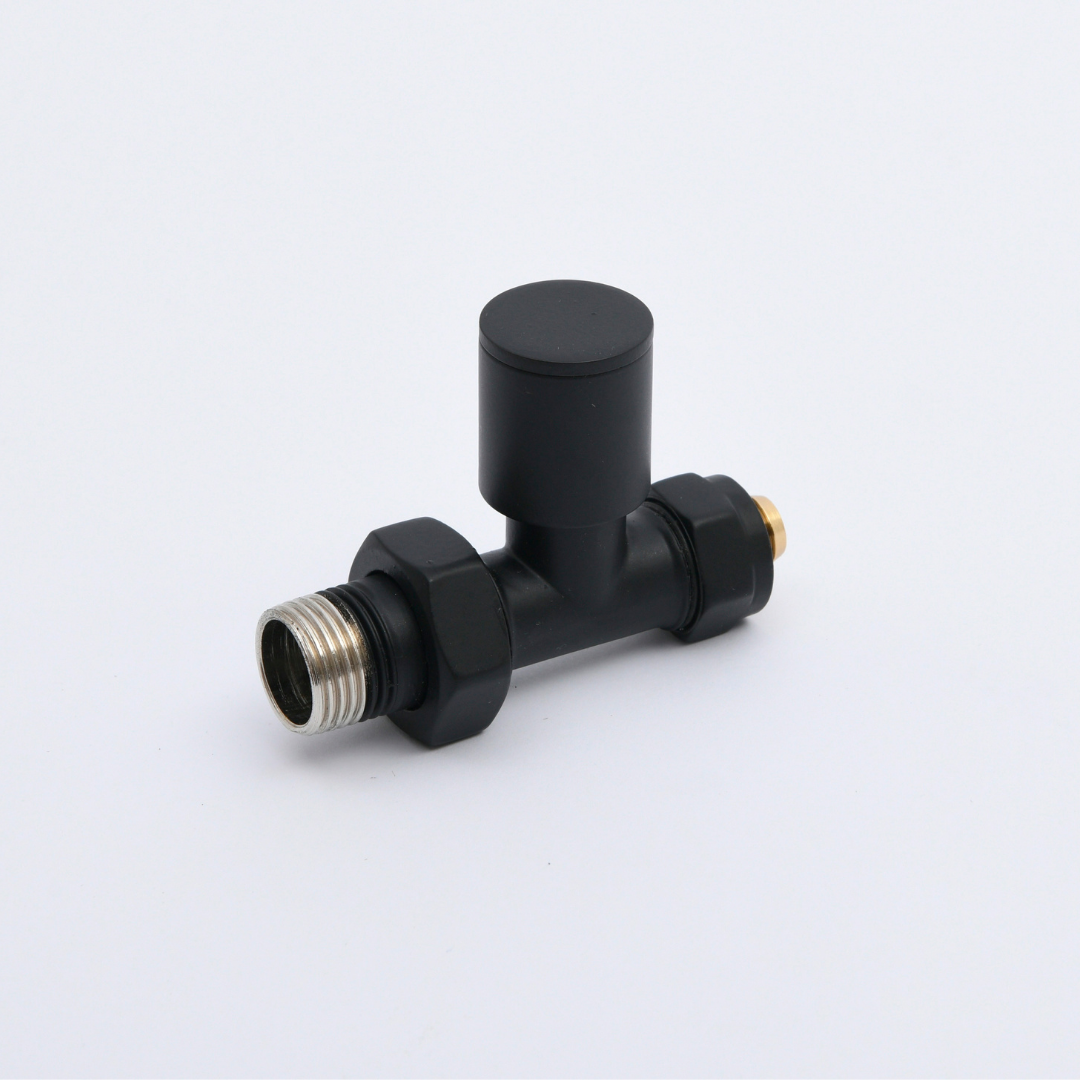DÜZ VANA METAL VOLANLI MAT SİYAH 9005 PE-X 16*2