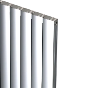 Smyrna Alüminyum Radyatör Parlak Eloksal (0200) - 1750 mm - 275 mm (4 Dilim)