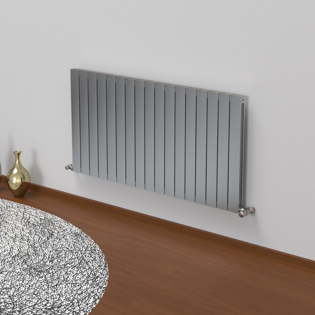 Smyrna Alüminyum Radyatör Mat Eloksal (0010) - 600 mm - 1185 mm (17 Dilim)