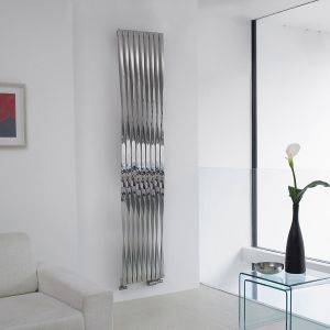 Twister Paslanmaz Dizayn Radyatör 1800 X 310 - SATİNE&PARLAK - 360 Derece