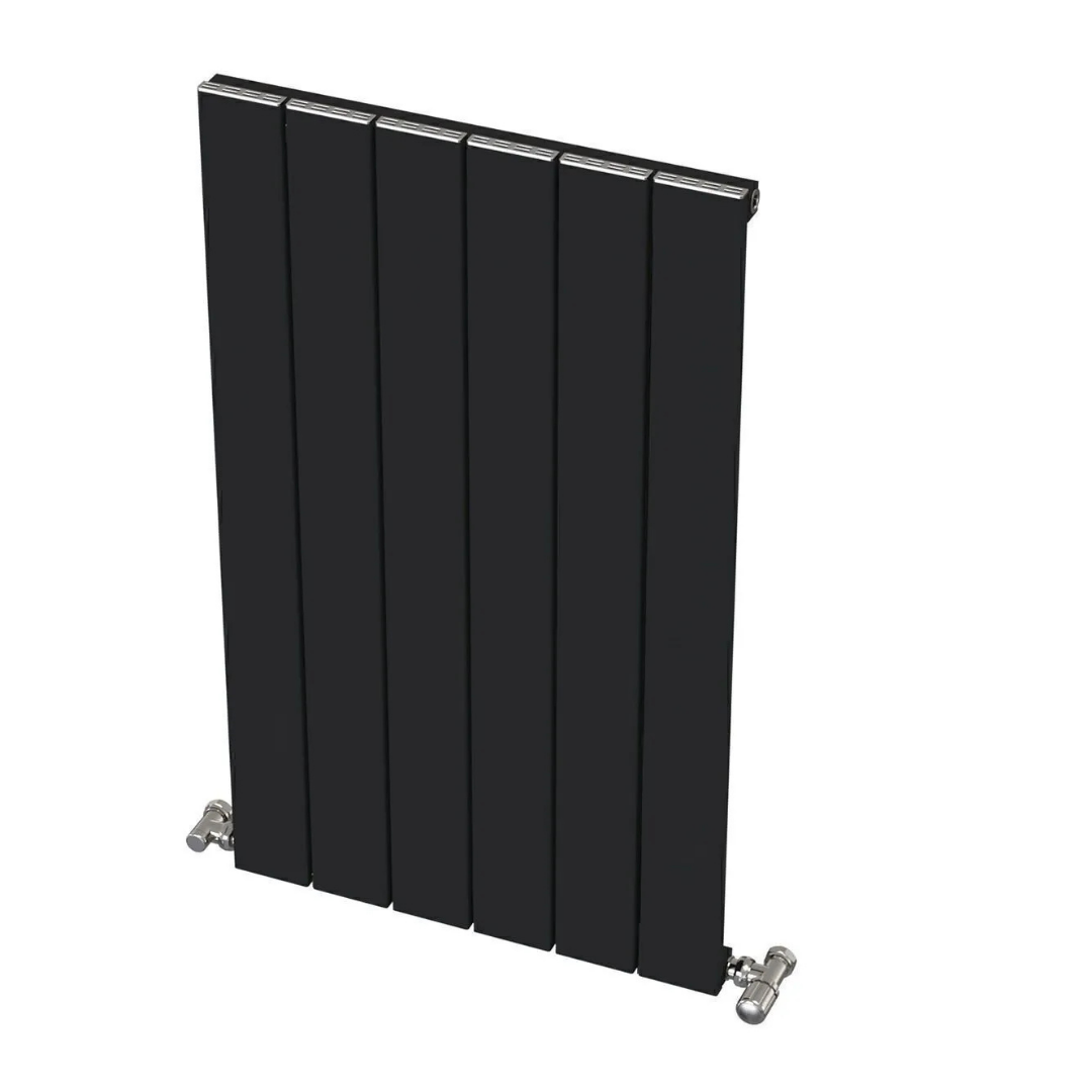 Hestia Alüminyum Radyatör Siyah (RAL9005) - 900 mm - 535 mm (6 Dilim)