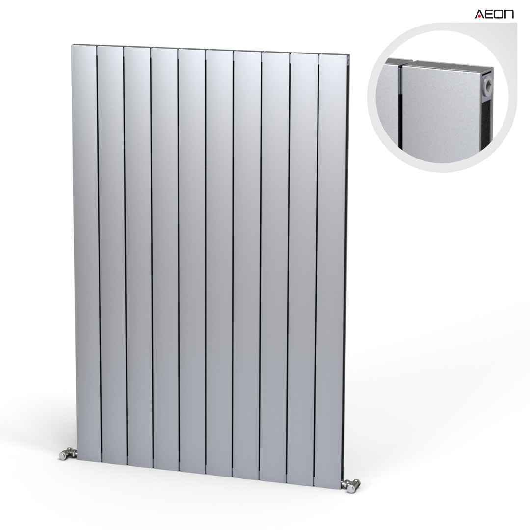 Juno Alüminyum Radyatör 1500 mm - 1000 mm (10 Dilim) - Mat Eloksal (0010)