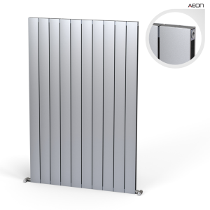 Juno Alüminyum Radyatör 1500 mm - 1000 mm (10 Dilim) - Mat Eloksal (0010)