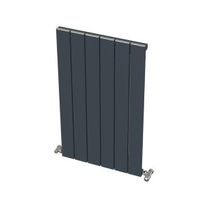 Hestia Alüminyum Radyatör Antrasit (RAL7016) - 900 mm - 535 mm (6 Dilim)