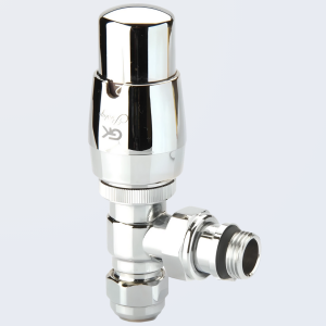 Termostatik Radyatör Vanası 16*2 PEX Krom Köşe